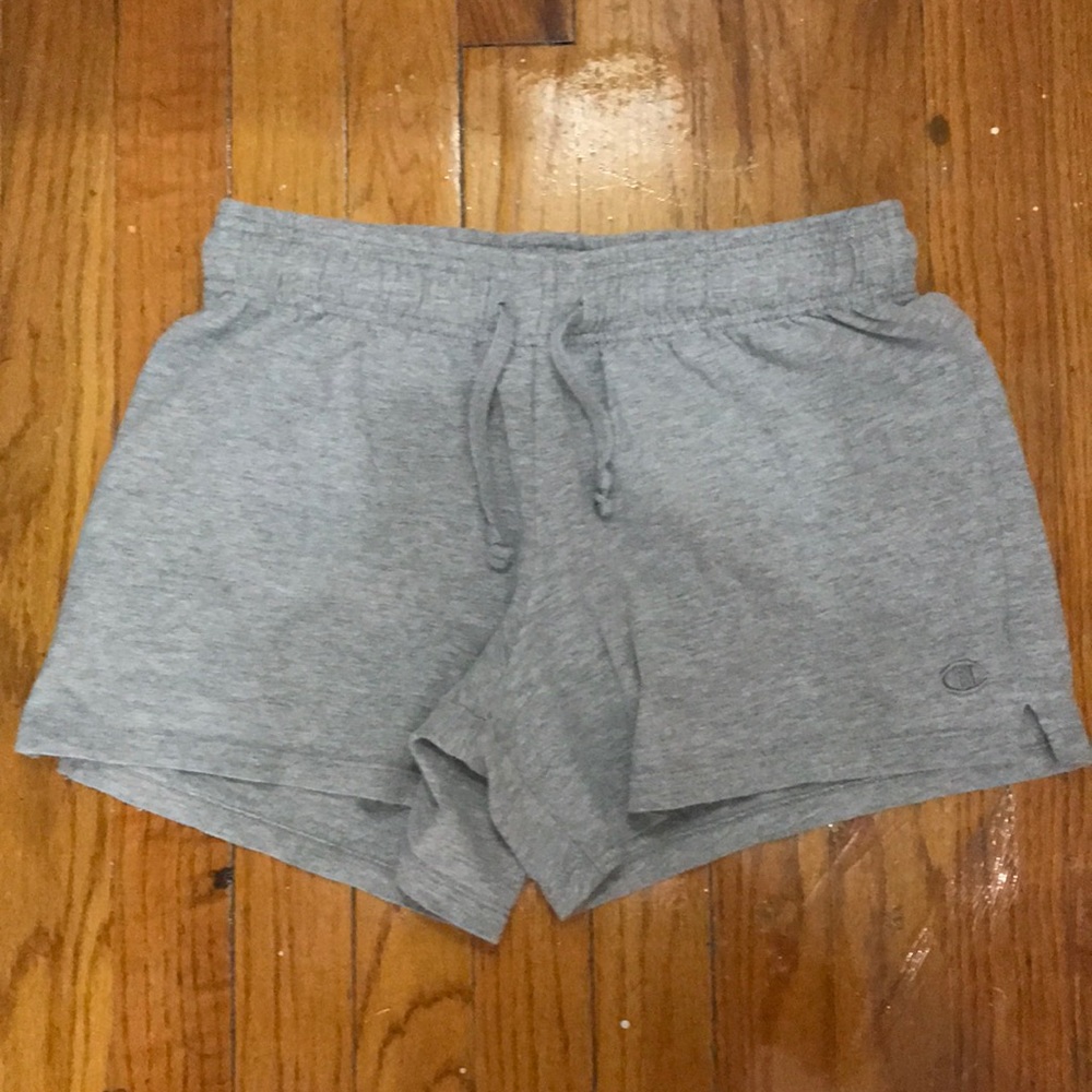 Champion Gray Elastic Waist Shorts